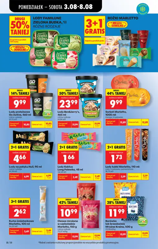 Biedronka - gazetka promocyjna Od poniedziałku, Z ladą tradycyjną od poniedziałku 03.08 do soboty 08.08 - strona 44