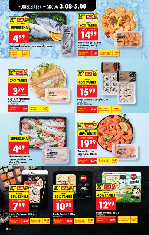Biedronka - gazetka promocyjna Od poniedziałku, Z ladą tradycyjną od poniedziałku 03.08 do soboty 08.08 - strona 28