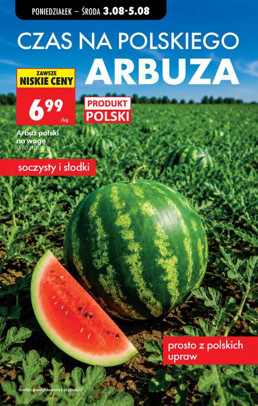 Biedronka - gazetka promocyjna Od poniedziałku, Z ladą tradycyjną od poniedziałku 03.08 do soboty 08.08 - strona 23