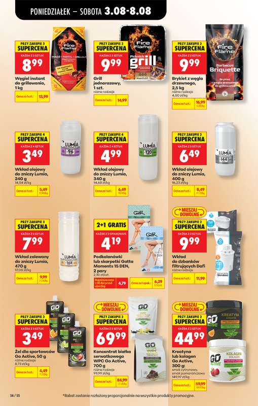 Biedronka - gazetka promocyjna Od poniedziałku, Z ladą tradycyjną od poniedziałku 03.08 do soboty 08.08 - strona 76