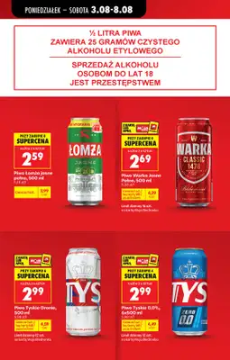 Biedronka - gazetka promocyjna Od poniedziałku, Z ladą tradycyjną od poniedziałku 03.08 do soboty 08.08 - strona 15