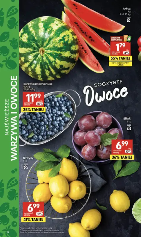 Delikatesy Centrum - gazetka promocyjna Gazetka od czwartku 06.08 do środy 12.08 - strona 12
