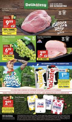 Delikatesy Centrum - gazetka promocyjna Gazetka od czwartku 06.08 do środy 12.08