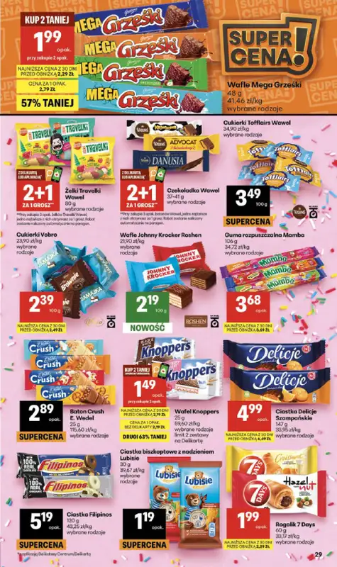 Delikatesy Centrum - gazetka promocyjna Gazetka od czwartku 06.08 do środy 12.08 - strona 29