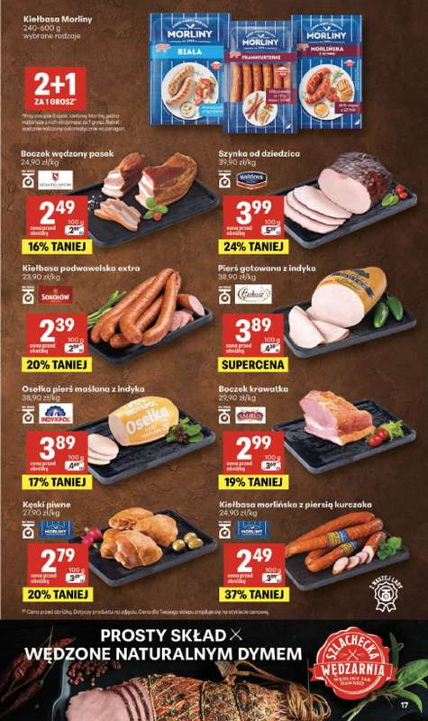Delikatesy Centrum - gazetka promocyjna Gazetka od czwartku 06.08 do środy 12.08 - strona 17