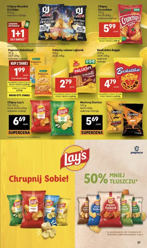 Delikatesy Centrum - gazetka promocyjna Gazetka od czwartku 06.08 do środy 12.08 - strona 27