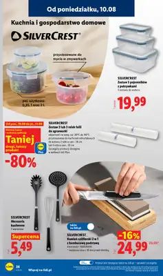 Lidl - gazetka promocyjna Katalog od 10.08 do 14.08 od poniedziałku 10.08 do piątku 14.08 - strona 30