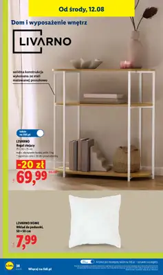 Lidl - gazetka promocyjna Katalog od 10.08 do 14.08 od poniedziałku 10.08 do piątku 14.08 - strona 48