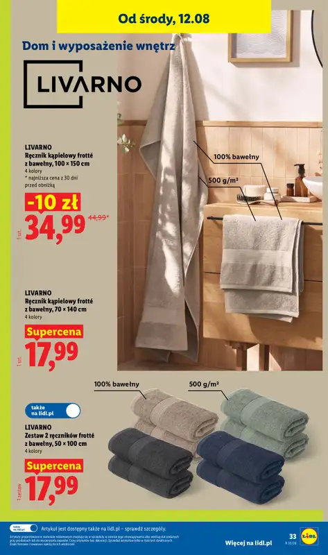 Lidl - gazetka promocyjna Katalog od 10.08 do 14.08 od poniedziałku 10.08 do piątku 14.08 - strona 43