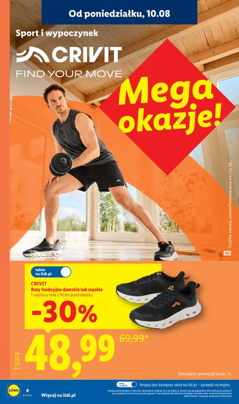 Lidl - gazetka promocyjna Katalog od 10.08 do 14.08 od poniedziałku 10.08 do piątku 14.08 - strona 4
