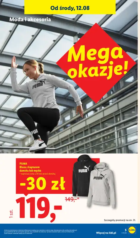 Lidl - gazetka promocyjna Katalog od 10.08 do 14.08 od poniedziałku 10.08 do piątku 14.08 - strona 5