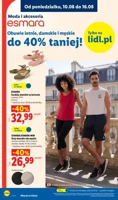 Lidl - gazetka promocyjna Katalog od 10.08 do 14.08 od poniedziałku 10.08 do piątku 14.08 - strona 34