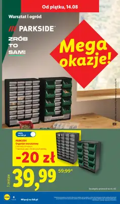 Lidl - gazetka promocyjna Katalog od 10.08 do 14.08 od poniedziałku 10.08 do piątku 14.08 - strona 6