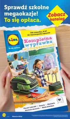 Lidl - gazetka promocyjna Katalog od 10.08 do 14.08 od poniedziałku 10.08 do piątku 14.08 - strona 19