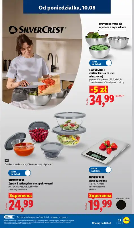 Lidl - gazetka promocyjna Katalog od 10.08 do 14.08 od poniedziałku 10.08 do piątku 14.08 - strona 29