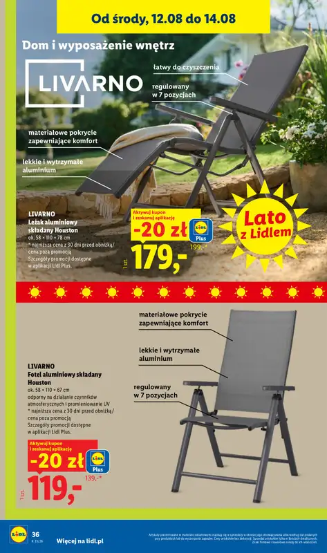 Lidl - gazetka promocyjna Katalog od 10.08 do 14.08 od poniedziałku 10.08 do piątku 14.08 - strona 46