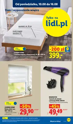 Lidl - gazetka promocyjna Katalog od 10.08 do 14.08 od poniedziałku 10.08 do piątku 14.08 - strona 33