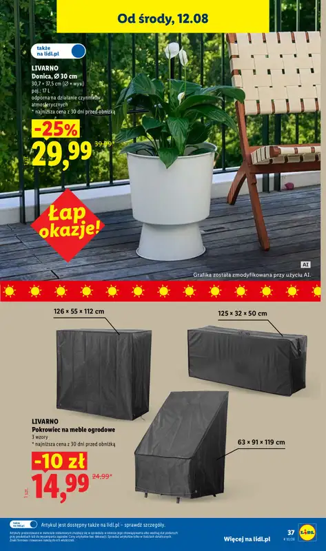 Lidl - gazetka promocyjna Katalog od 10.08 do 14.08 od poniedziałku 10.08 do piątku 14.08 - strona 47