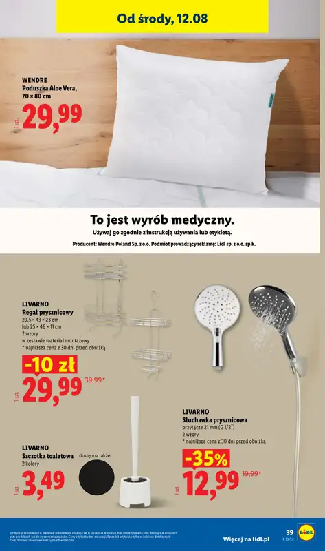 Lidl - gazetka promocyjna Katalog od 10.08 do 14.08 od poniedziałku 10.08 do piątku 14.08 - strona 49
