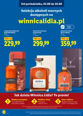Lidl - gazetka promocyjna Katalog alkoholi mocnych od poniedziałku 03.08 do niedzieli 30.08 - strona 33