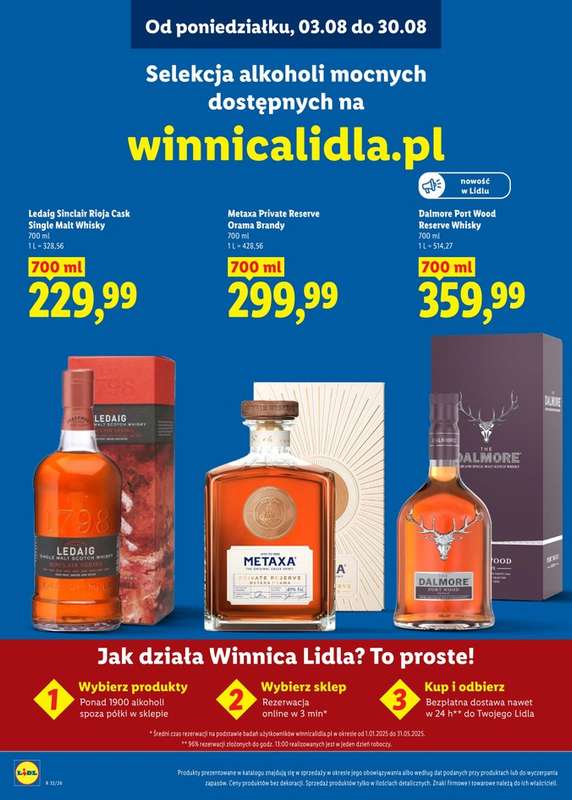 Lidl - gazetka promocyjna Katalog alkoholi mocnych od poniedziałku 03.08 do niedzieli 30.08 - strona 33