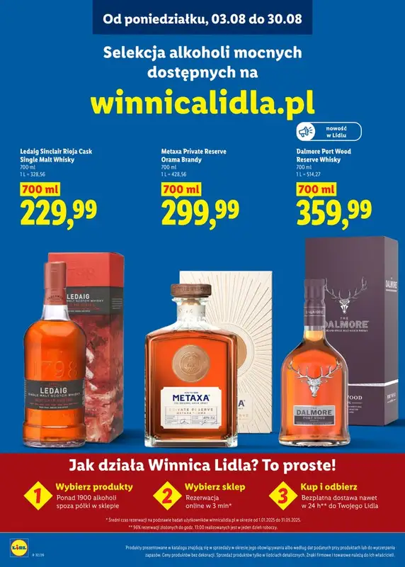 Lidl - gazetka promocyjna Katalog alkoholi mocnych od poniedziałku 03.08 do niedzieli 30.08 - strona 33
