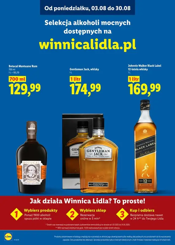 Lidl - gazetka promocyjna Katalog alkoholi mocnych od poniedziałku 03.08 do niedzieli 30.08 - strona 32