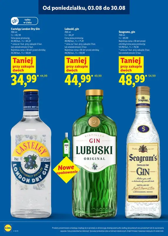 Lidl - gazetka promocyjna Katalog alkoholi mocnych od poniedziałku 03.08 do niedzieli 30.08 - strona 19