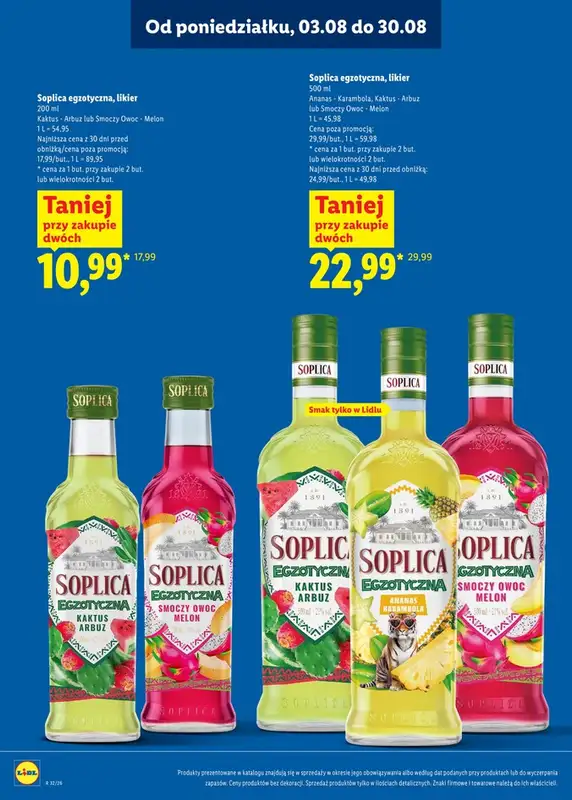 Lidl - gazetka promocyjna Katalog alkoholi mocnych od poniedziałku 03.08 do niedzieli 30.08 - strona 28