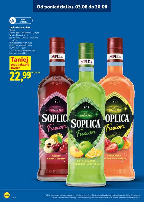 Lidl - gazetka promocyjna Katalog alkoholi mocnych od poniedziałku 03.08 do niedzieli 30.08 - strona 29
