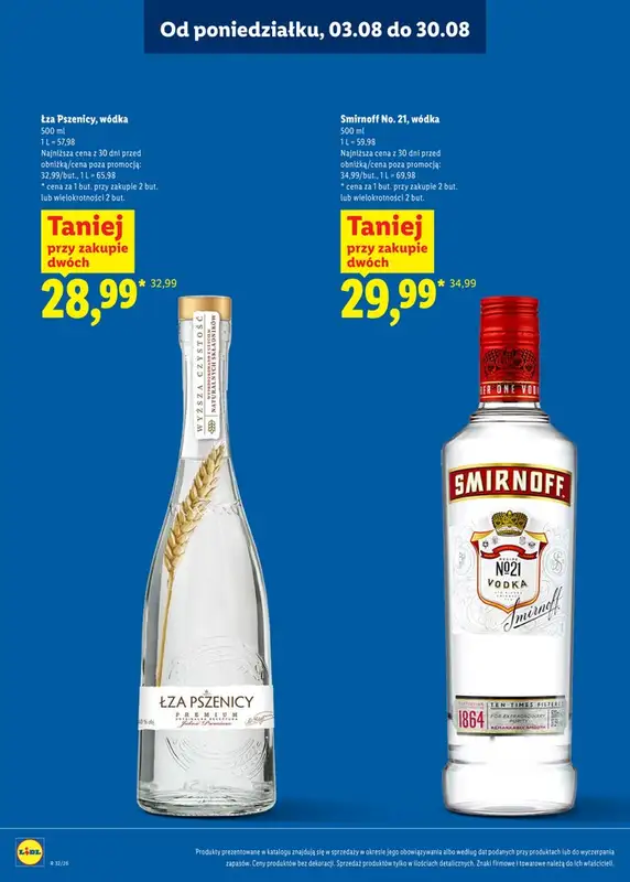 Lidl - gazetka promocyjna Katalog alkoholi mocnych od poniedziałku 03.08 do niedzieli 30.08 - strona 4