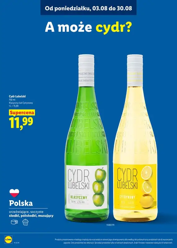 Lidl - gazetka promocyjna Karta Win od poniedziałku 03.08 do niedzieli 30.08 - strona 21
