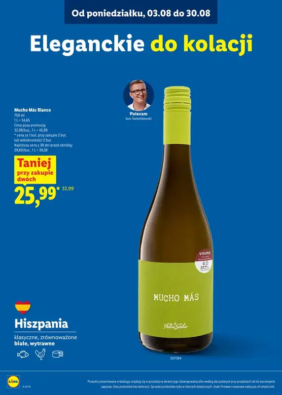 Lidl - gazetka promocyjna Karta Win od poniedziałku 03.08 do niedzieli 30.08 - strona 17