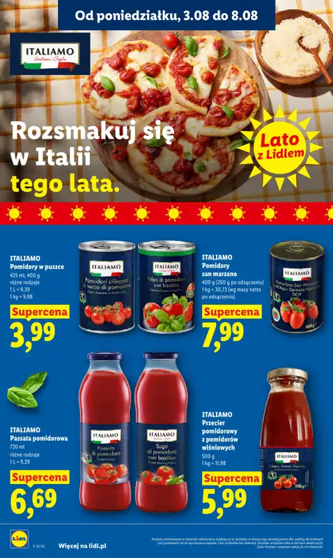 Lidl - gazetka promocyjna Oferta od poniedziałku od poniedziałku 03.08 do środy 05.08 - strona 50