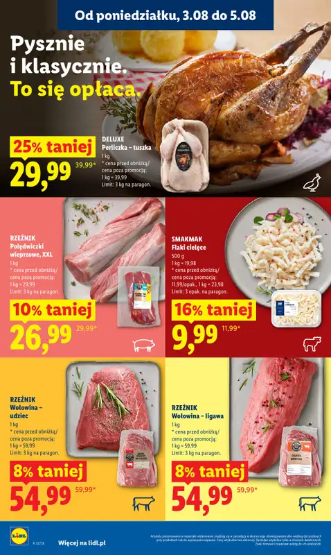 Lidl - gazetka promocyjna Oferta od poniedziałku od poniedziałku 03.08 do środy 05.08 - strona 66