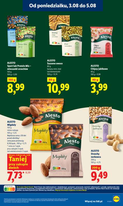 Lidl - gazetka promocyjna Oferta od poniedziałku od poniedziałku 03.08 do środy 05.08 - strona 27