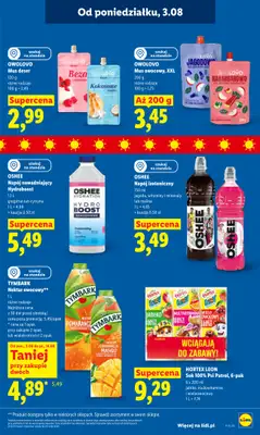 Lidl - gazetka promocyjna Oferta od poniedziałku od poniedziałku 03.08 do środy 05.08 - strona 75