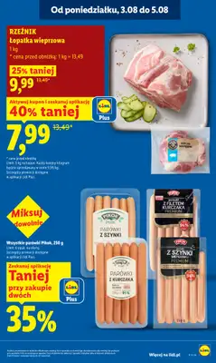 Lidl - gazetka promocyjna Oferta od poniedziałku od poniedziałku 03.08 do środy 05.08 - strona 11