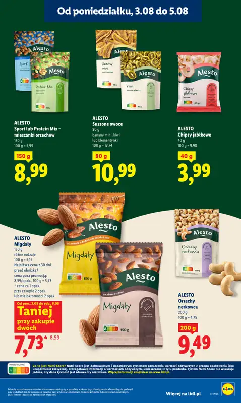 Lidl - gazetka promocyjna Oferta od poniedziałku od poniedziałku 03.08 do środy 05.08 - strona 27