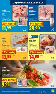 Lidl - gazetka promocyjna Oferta od poniedziałku od poniedziałku 03.08 do środy 05.08 - strona 65