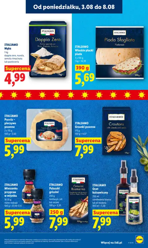Lidl - gazetka promocyjna Oferta od poniedziałku od poniedziałku 03.08 do środy 05.08 - strona 47