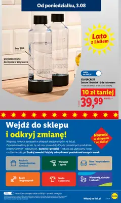Lidl - gazetka promocyjna Oferta od poniedziałku od poniedziałku 03.08 do środy 05.08 - strona 37