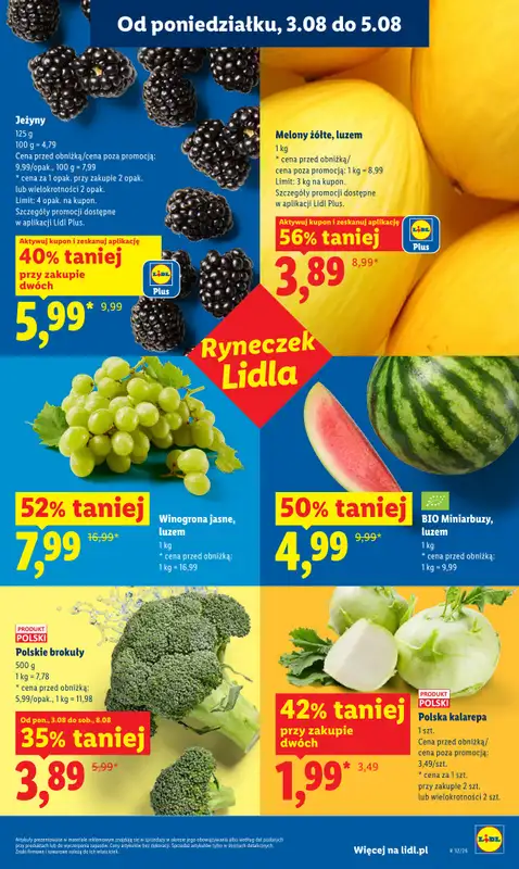 Lidl - gazetka promocyjna Oferta od poniedziałku od poniedziałku 03.08 do środy 05.08 - strona 41