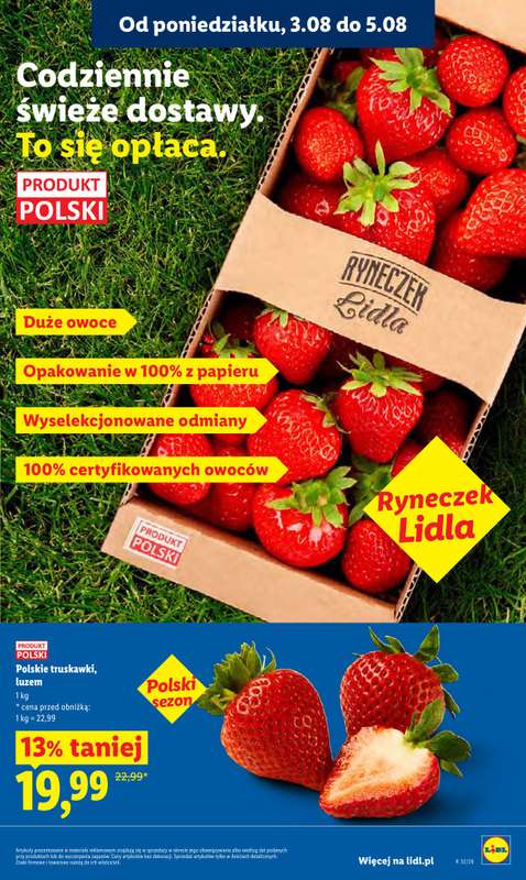 Lidl - gazetka promocyjna Oferta od poniedziałku od poniedziałku 03.08 do środy 05.08 - strona 39