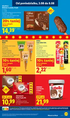 Lidl - gazetka promocyjna Oferta od poniedziałku od poniedziałku 03.08 do środy 05.08 - strona 73