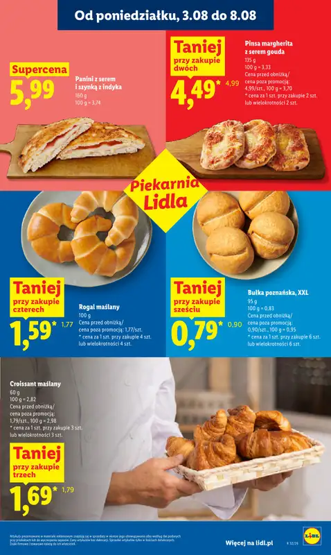 Lidl - gazetka promocyjna Oferta od poniedziałku od poniedziałku 03.08 do środy 05.08 - strona 61