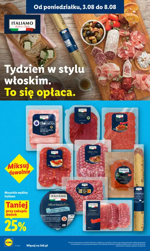 Lidl - gazetka promocyjna Oferta od poniedziałku od poniedziałku 03.08 do środy 05.08 - strona 44