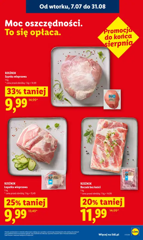 Lidl - gazetka promocyjna Oferta od poniedziałku od poniedziałku 03.08 do środy 05.08 - strona 15