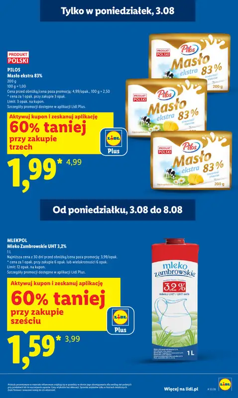 Lidl - gazetka promocyjna Oferta od poniedziałku od poniedziałku 03.08 do środy 05.08 - strona 9