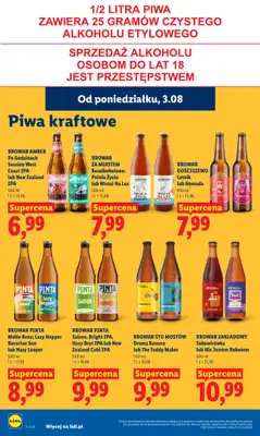 Lidl - gazetka promocyjna Oferta od poniedziałku od poniedziałku 03.08 do środy 05.08 - strona 78